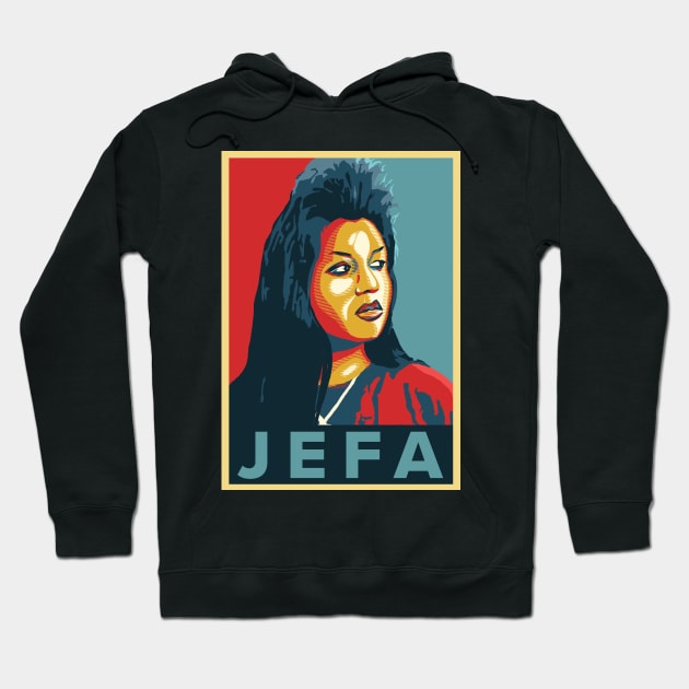 La Jefa Hoodie by punkcinemaart